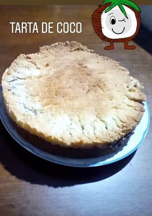 Una foto de Tarta de coco