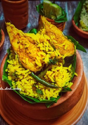 বোয়াল মাছের পোলাও(Boyal Mach er pulao recipe in Bengali) রেসিপির প্রধান ছবি