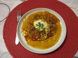 Fűszeres algériai shakshuka 🇩🇿 buggyantott tojással 🥚🍅