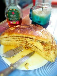 Φωτογραφία της συνταγής Pancakes με σιρόπι σφενδάμου