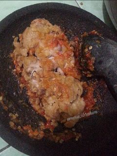 Foto resep 05. Ayam crispy penyet a.k.a ayam geprek
