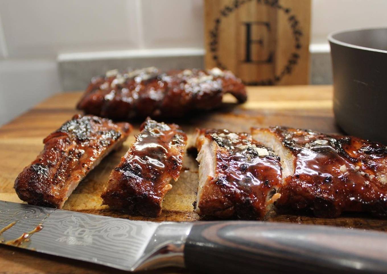 Sous Vide Reverse Sear BBQ Baby Back Ribs