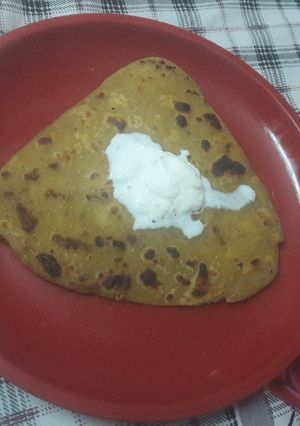 A picture of Dal Ka.Parantha.