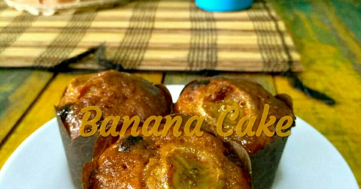 Resep Banana Cake (no mixer) oleh Widi Cookpad