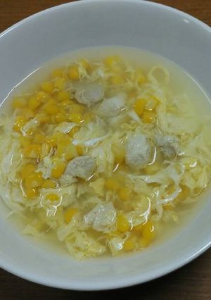 Foto resep Jagung telur kuah