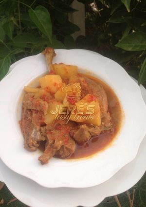 A picture of Pepper soup.