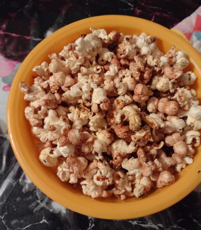 Una foto de Palomitas de chocolate