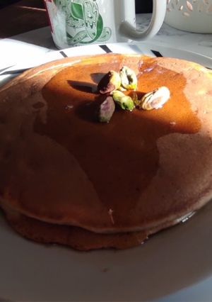 Φωτογραφία της συνταγής Pancakes με Μπανάνα