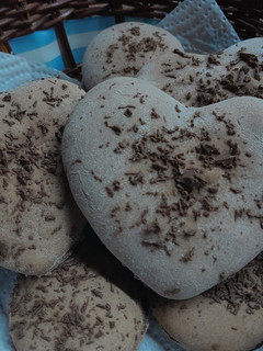 Una foto de Galletitas de chocolate sin manteca