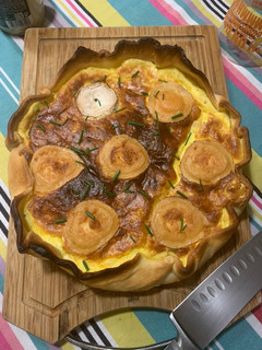 Une photo de Quiche thon chèvre