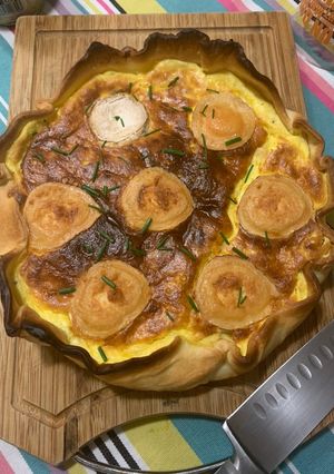 Une photo de Quiche thon chèvre