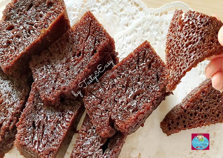 RESEP BOLU KARAMEL | Sarang Semut Seribu Lubang & Kenyal