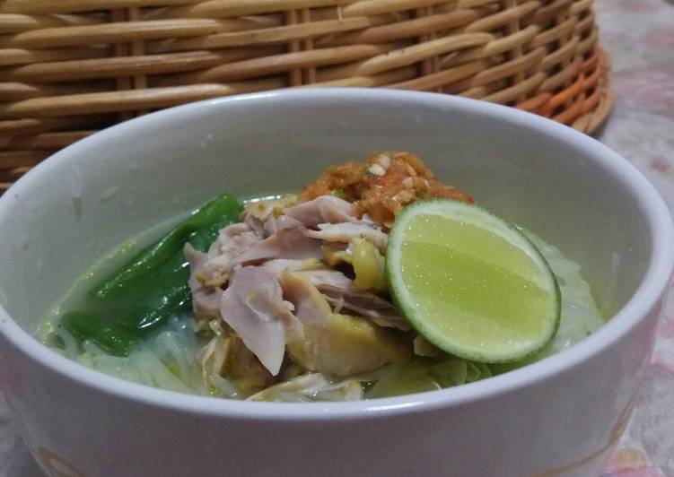 Soto Ayam (Menu Eat Clean)