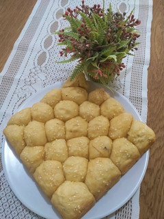 Foto resep Bubble Bread Autolisis no Oven