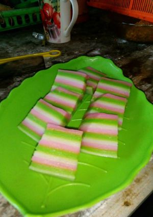 Foto resep Kue Lapis Pelangi