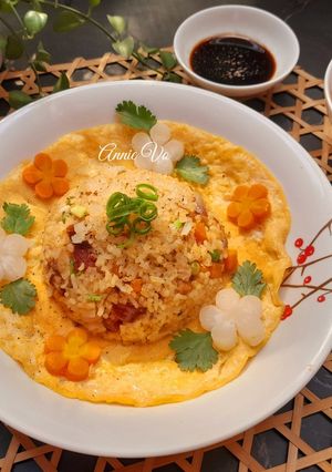 Hình của món Cơm chiên dương châu.