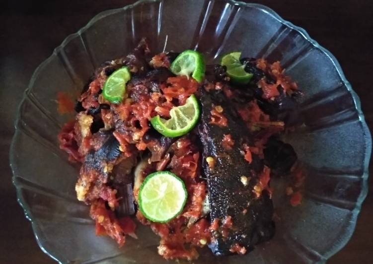 Resep Lele asap sambel limau Anti Gagal