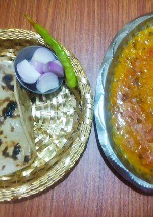 ढाबे वाली दाल  तड़का (Dhabe wali dal tadka recipe in hindi) रेसिपी मुख्य फोटो