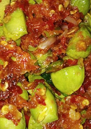 Foto resep Sambel bawang pete