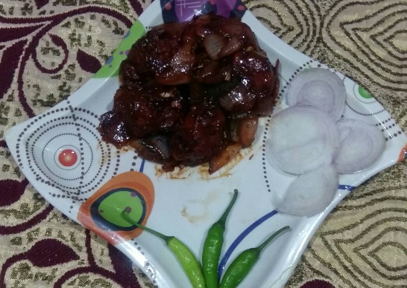 Potato chilli