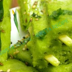 Hariyali Dhokla A picture of Hariyali Dhokla.