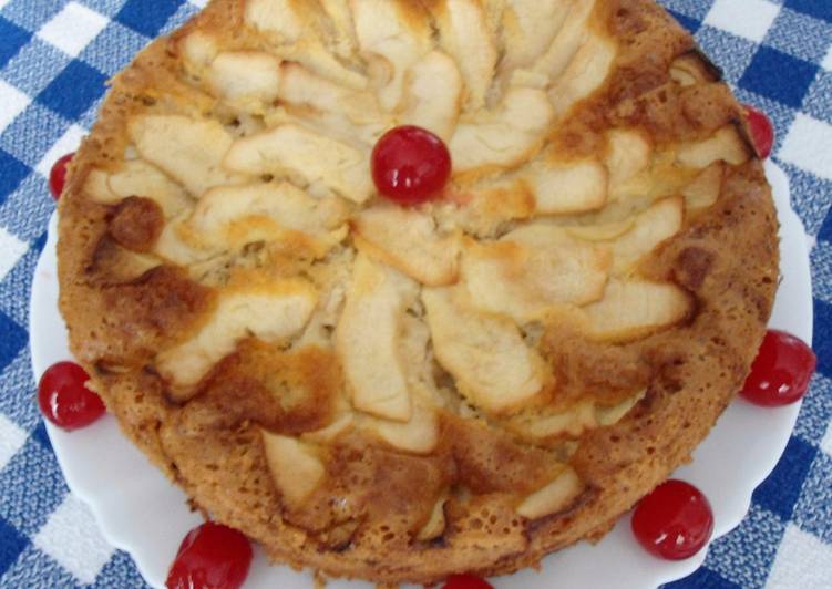 Bizcocho con manzana