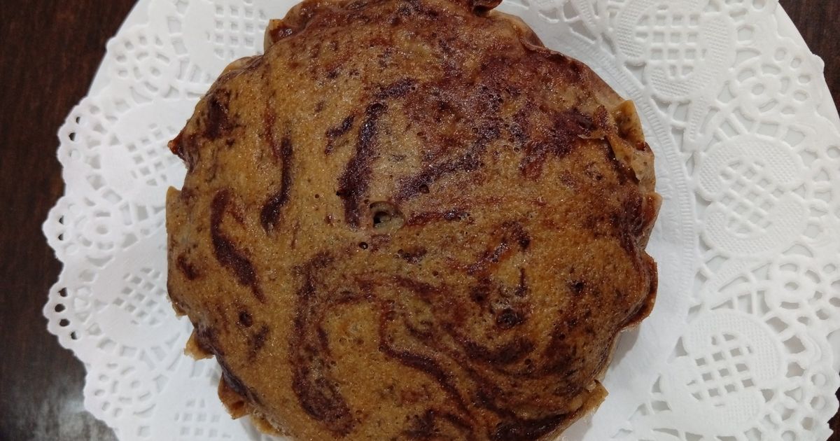 Bolu pisang marmer gluten free