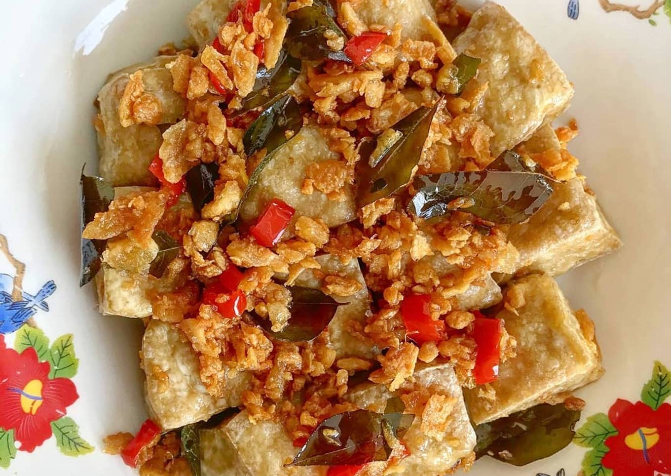 Tahu Goreng Bawang Putih