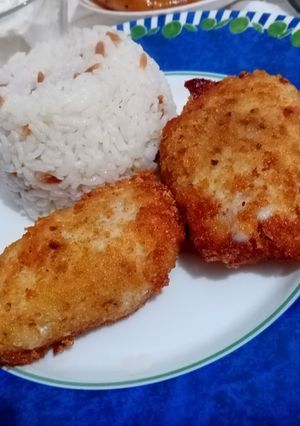 O poză a rețetei Cordon Bleu din piept de pui.