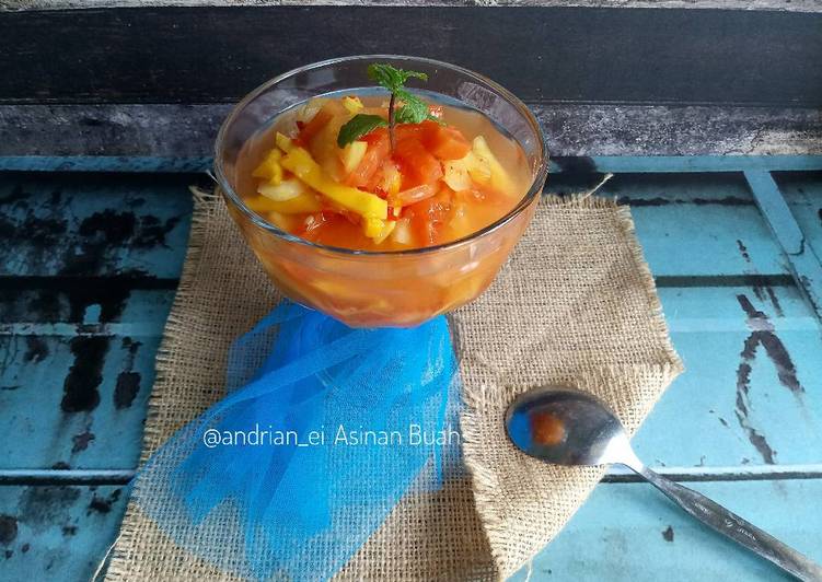 Resep Asinan Buah, Sempurna