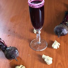 A picture of Beetroot juice.