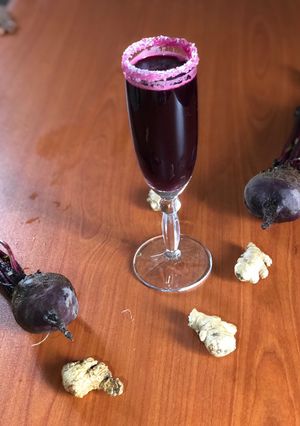 A picture of Beetroot juice.