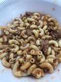 Macaroni con carne molida