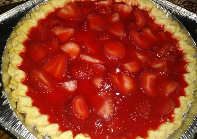 Simple Way to Make Homemade Fresh Strawberry Pie