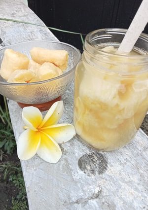 Foto resep Wedang tape singkong