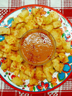 Una foto de Papas bravas "Patatas bravas" 🇪🇦🔥