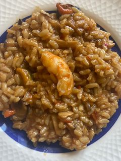 Una foto de Arroz meloso