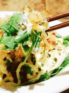 涼拌龍鬚菜(美奶滋版) 的食譜成品照片