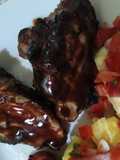 Xostillas a la BBQ al estilo catalán