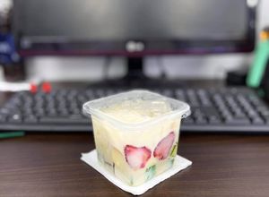 Hình của món Rau Câu Bánh Flan Trái Cây.