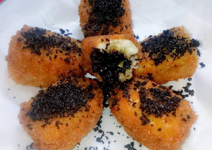 Resep Pisang Crispy Coklat Lumer Oleh Cia S Kitchen Cookpad