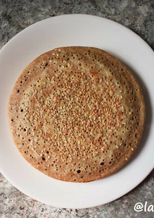 Una foto de Pan de espelta a la sartén y low carb