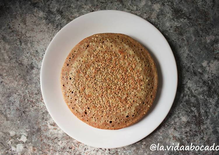 Pan de espelta a la sartén y low carb