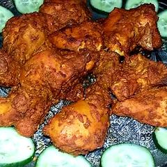 A picture of Kalmi Chicken tikka.