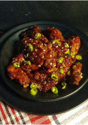 চিলি চিকেন (Chilli Chicken recipe in Bengali) রেসিপির প্রধান ছবি