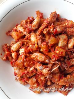 Foto resep Balado baby cumi,kentang dan tempe