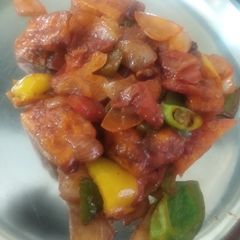 A picture of Chilli Paneer.