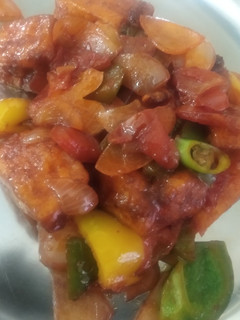 A picture of Chilli Paneer.