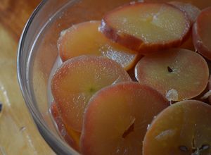 Una foto de Manzanas a la sidra