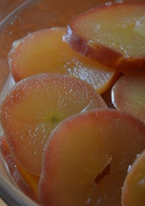 Una foto de Manzanas a la sidra